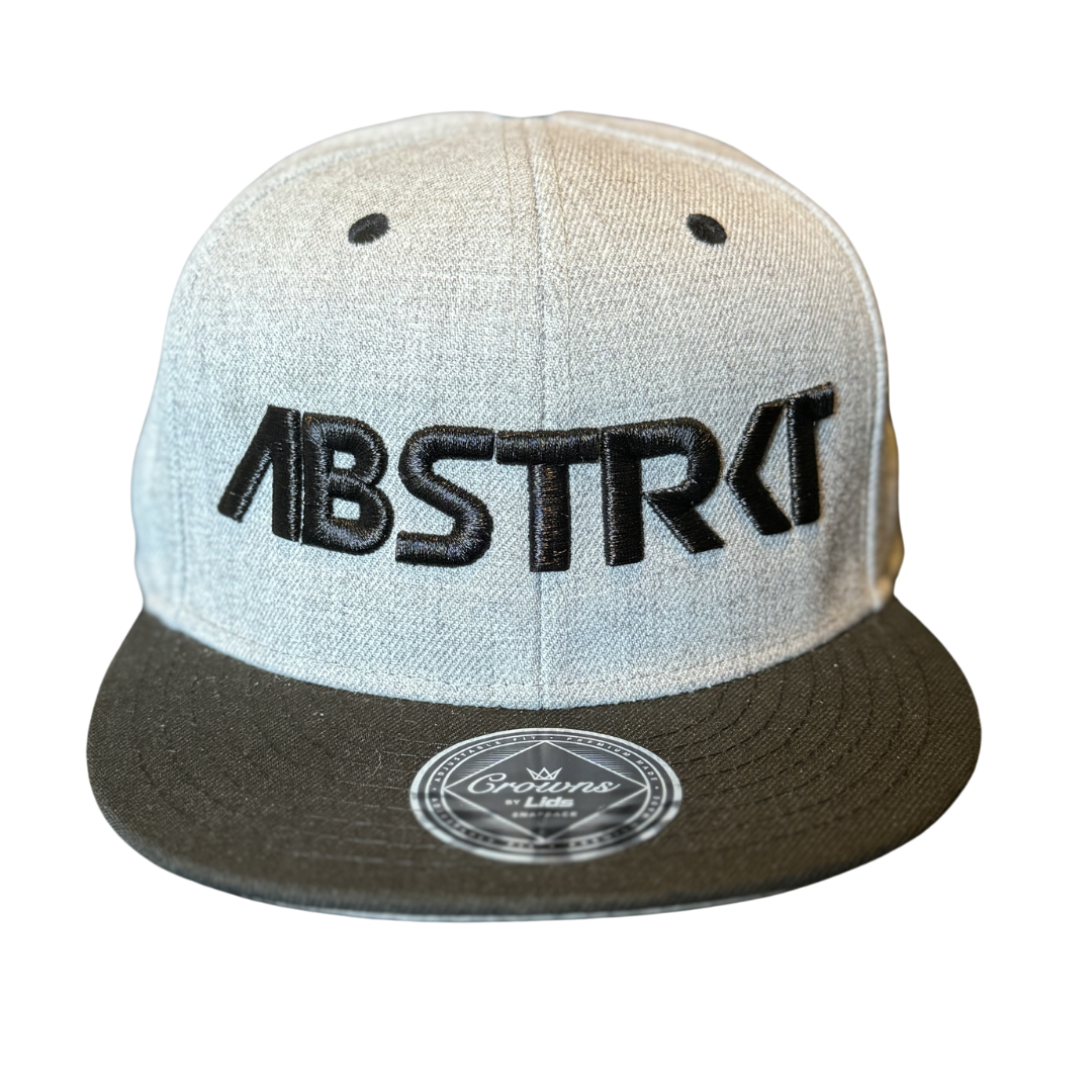 Flat Brim Hat ABSTRKT Crowns by Lids Snapback