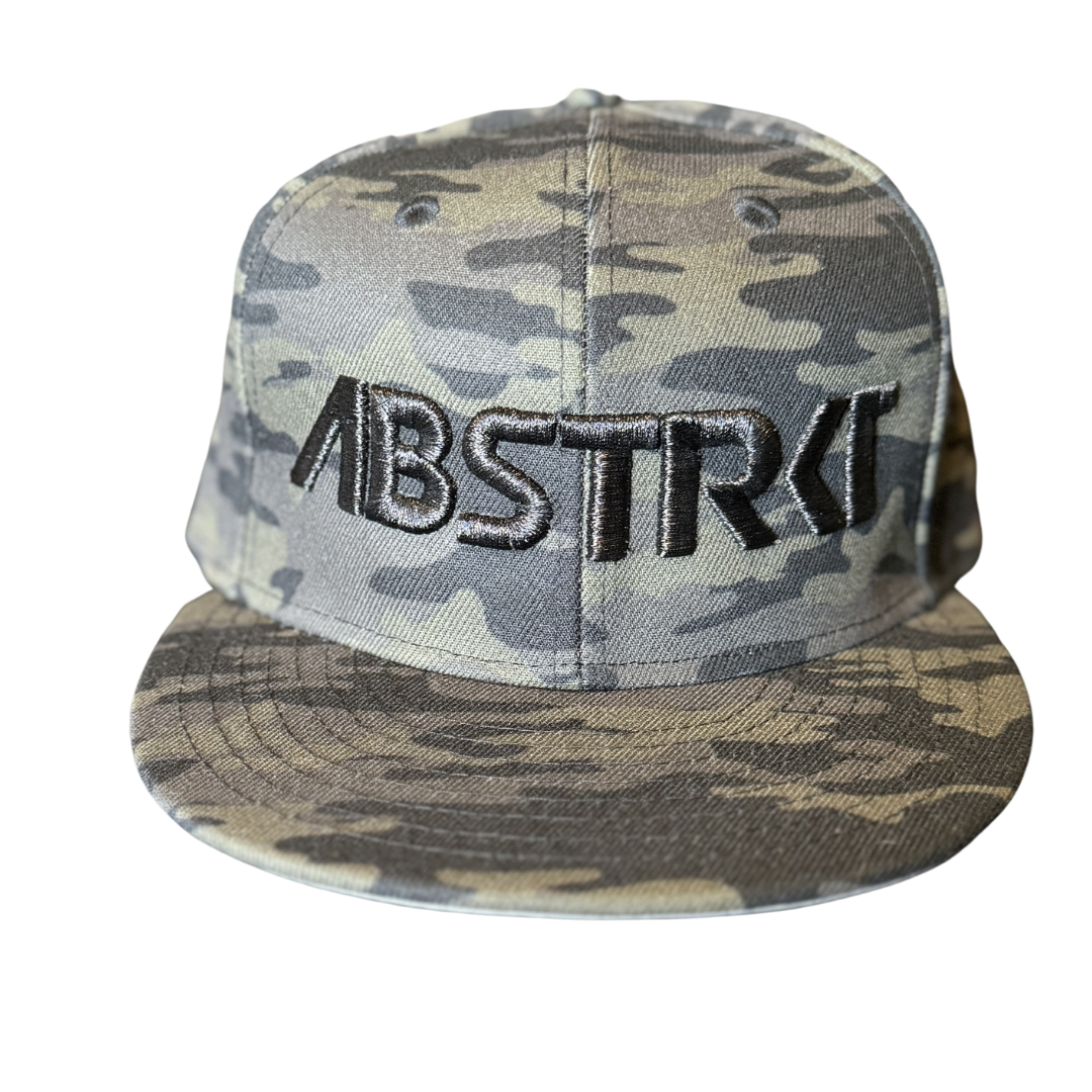 Flat Brim Hat ABSTRKT Crowns by Lids Snapback