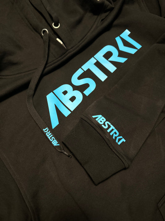 Black/Glow-In-the-Dark Blue/Pink/Green/Orange/White ABSTRKT Hoodie (S-XXXL) ADHD APPROVED Feel